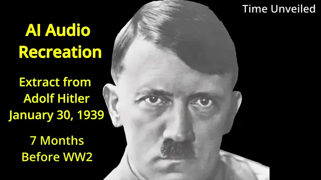 Adolf Hitler in English AI Reconstruction